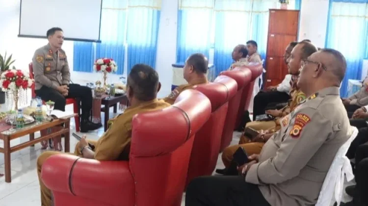 Polres Hadiri Launching Polisi Mengajar Secara Virtual