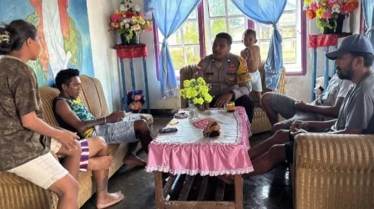 Bhabinkamtibmas Kabiarat Konsisten Bangun Kedekatan Dengan Warga Binaan