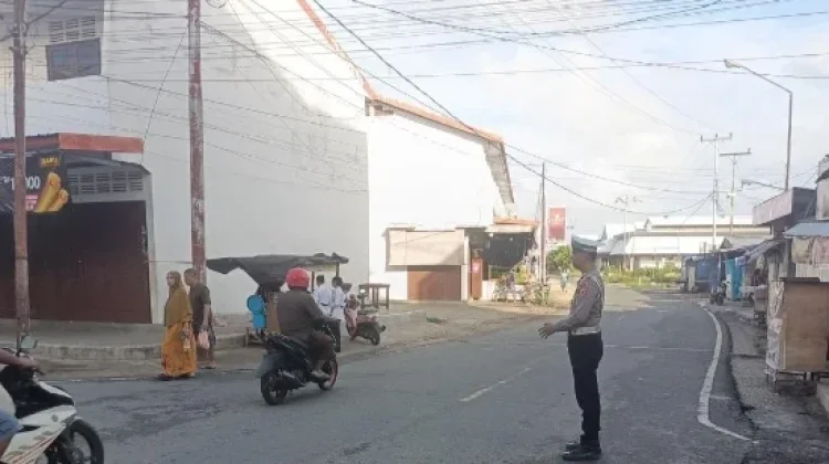 Sat Lantas Polres Kepulauan Tanimbar Gelar Pengaturan