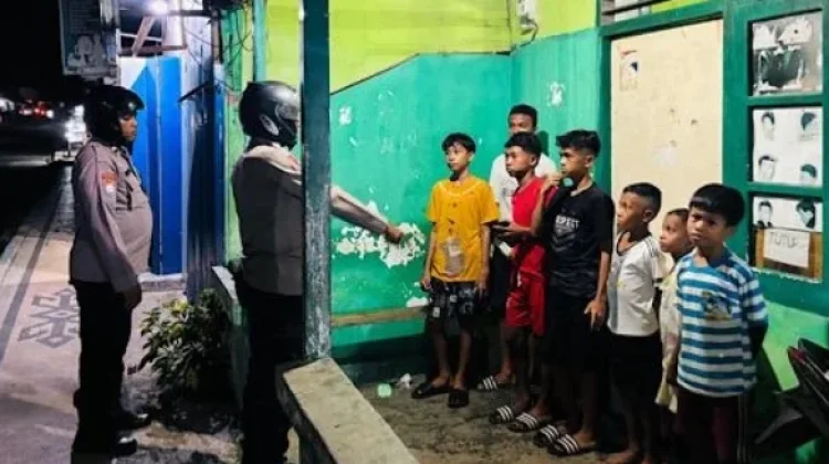 Polsek Tansel Gelar Patroli KRYD Menyasar Miras