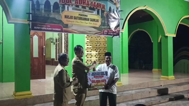 MUI Tanimbar Terima Bantuan Hewan Kurban Presiden RI