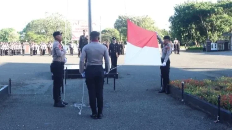 Polres Kepulauan Tanimbar Gelar Upacara Peringatan Hari Pancasila