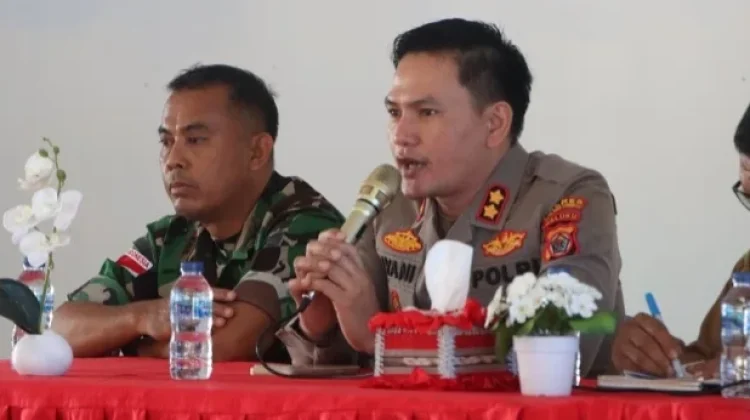 Kapolres,  Pemda dan TNI Gelar Sosialisasi di Lermatang