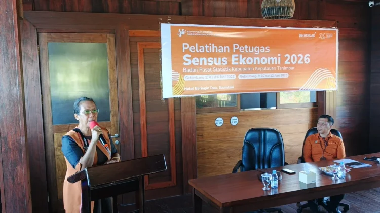 Pelatihan Calon Petugas Sensus Ekonomi 2026 dibuka Wabup Tanimbar