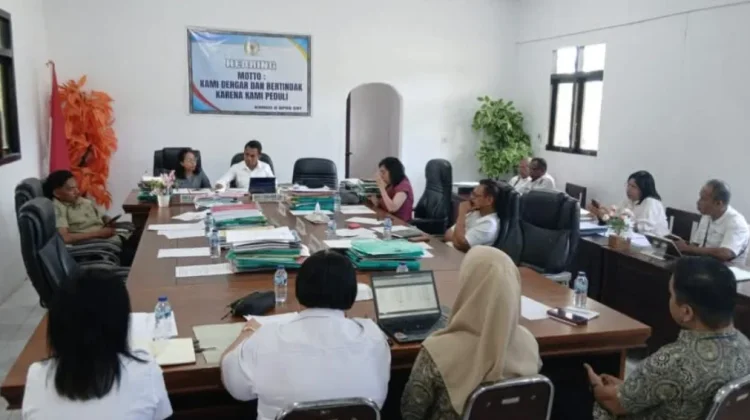 Komisi II DPRD Tanimbar RDP Bersama BPJS, RSUD, Dinkes dan Puskesmas Saumlaki