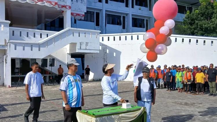 Dinas DLH Kepulauan Tanimbar Luncurkan Gerakan Indonesia ASRI