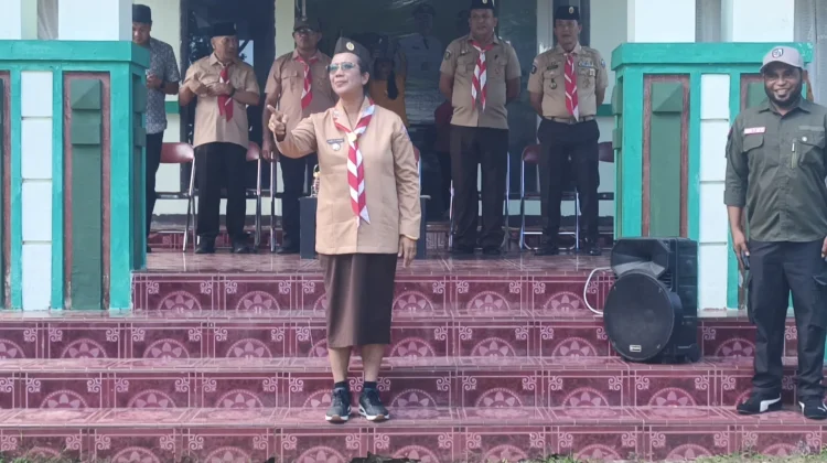 Wabup Tanimbar Buka Seleksi Pramuka Penggalang  ke Jambore Nasional Cibubur