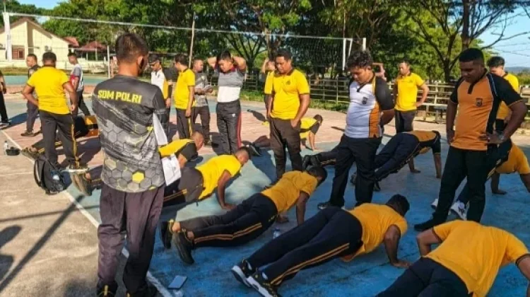 55 Personel Polisi Tes Kesjas Susulan Semester I