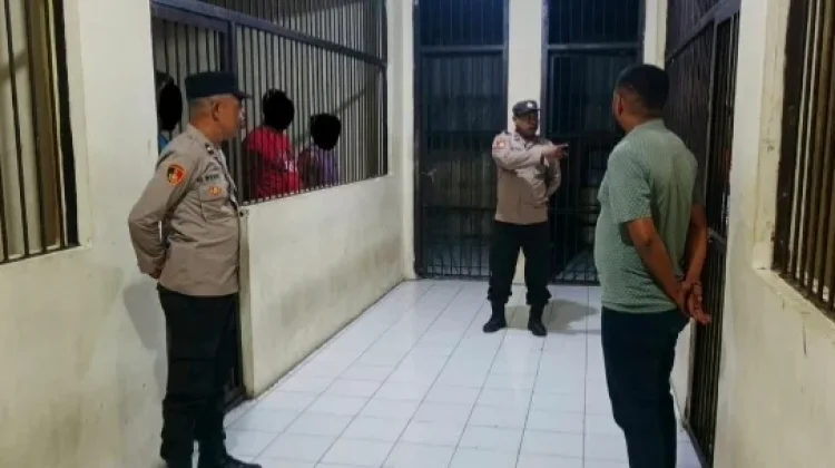 Piket Fungsi Polres Kepulauan Tanimbar Perketat Kontrol Tahanan