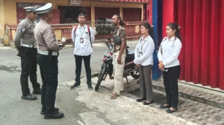 Sat Lantas Polres Kepulauan Tanimbar Gelar Edukasi Keselamatan