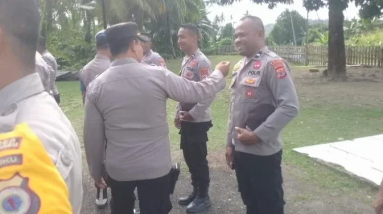 Polsek Nirunmas Gelar Gaktibplin Bagi Personel