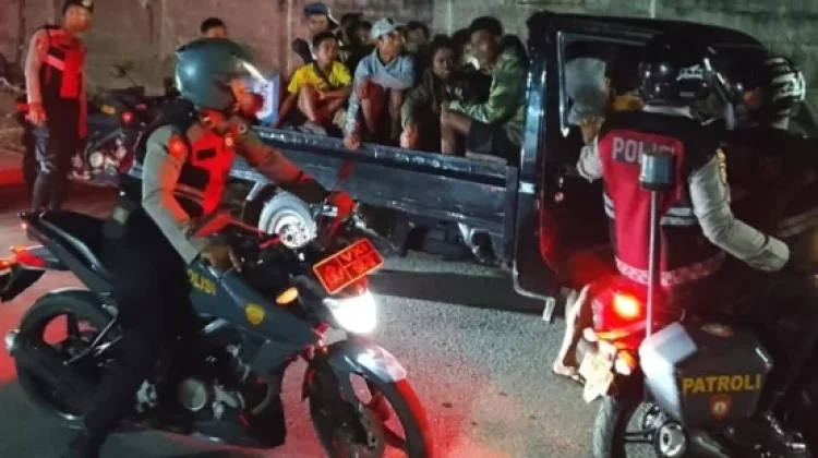 Sat Samapta Polres Kepulauan Tanimbar Intensifkan Patroli Malam