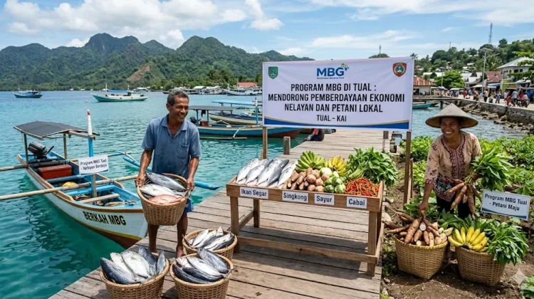 Program MBG di Tual Dorong Pemberdayaan Ekonomi Nelayan dan Petani Lokal
