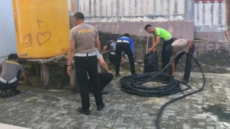 Polres Kepulauan Tanimbar Gelar Baksos Sambut Hari Bhayangkara
