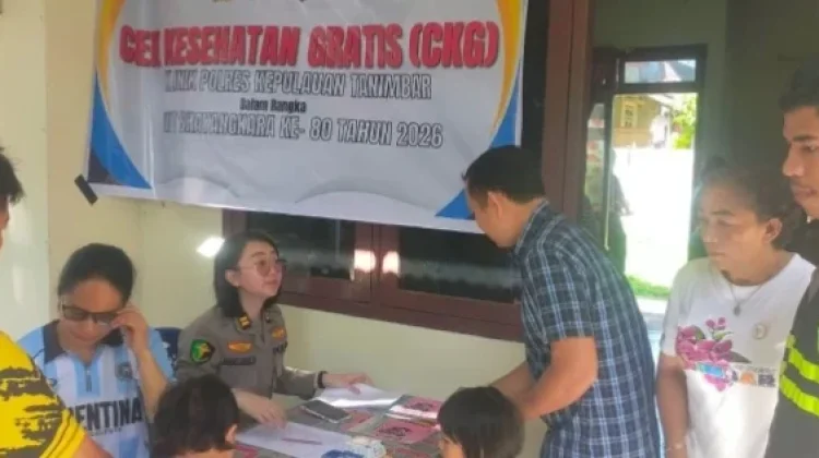 Sambut Hari Bhayangkara,  Sidokkes Gelar CKG