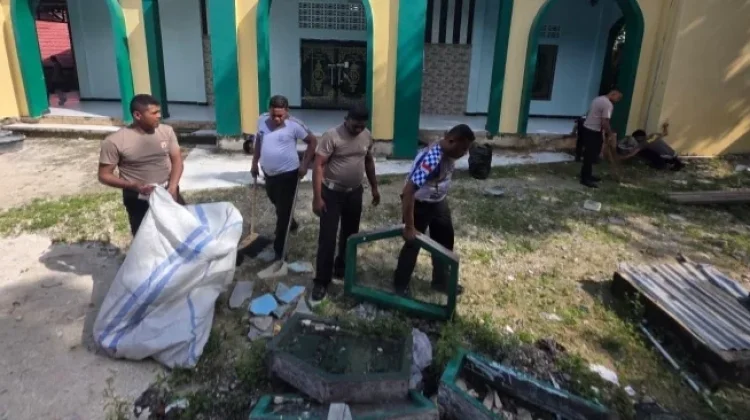 Sat Lantas  Gelar Baksos Sambut HUT Bhayangkara