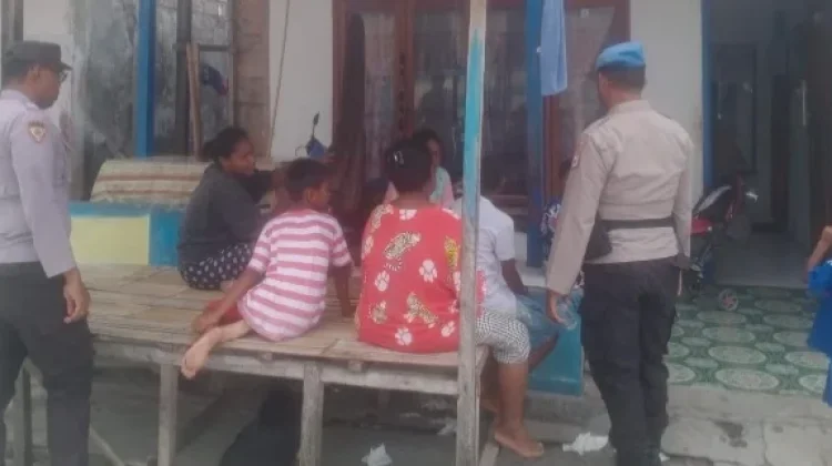 Polsek Fordata Gelar Patroli Dialogis Antisipasi Gangguan Kamtibmas