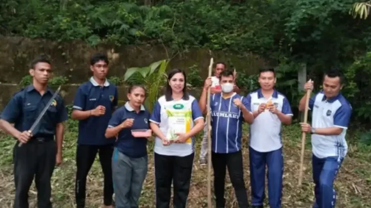 Bapas Saumlaki Perkuat Komitmen Ketahanan Pangan lewat Penanaman Jagung