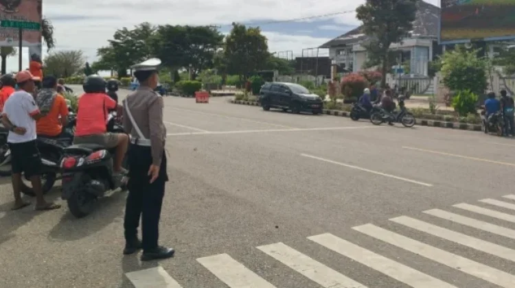 Sat Lantas Polres Kepulauan Tanimbar Hadirkan Rasa Aman