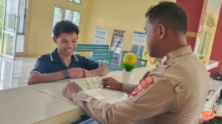 Sat Lantas Polres Kepulauan Tanimbar Wujudkan Pelayanan Prima