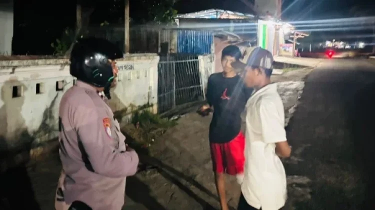 Polsek Tansel  Optimalkan Patroli Malam hingga Dini Hari