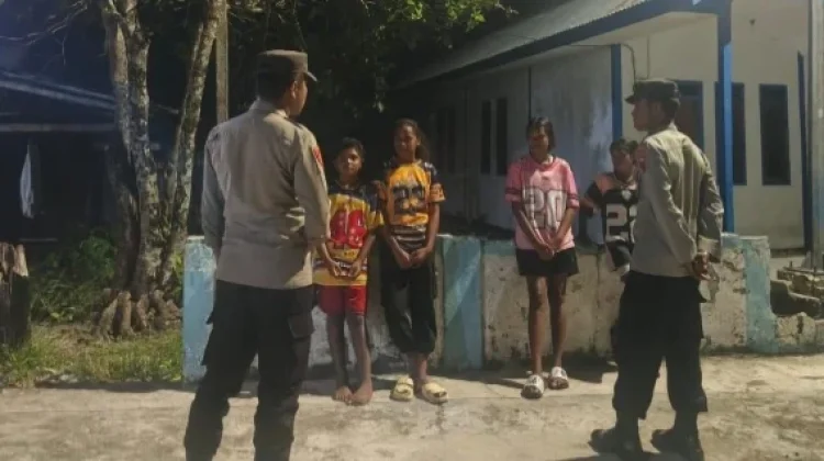 Polsek Fordata Tingkatkan Patroli Dialogis di Malam Hari