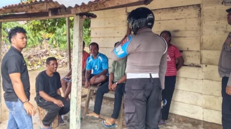 Polsek Selaru Jaga Kamtibmas Sekaligus Bangun Sinergitas