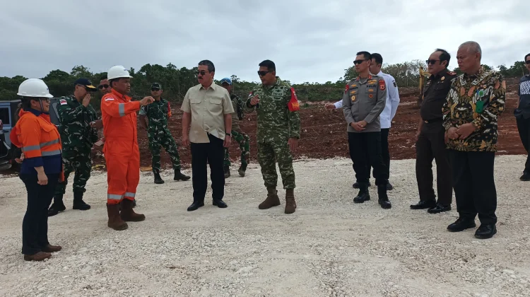 Jelang Groundbreaking Blok Masela, Gubernur Maluku dan Pangdam XV Tinjau Kesiapan