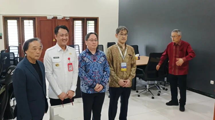 Bupati Tanimbar  CEO INPEX dan Menteri ESDM Pertemuan Awal Peresmian Grounbreakin