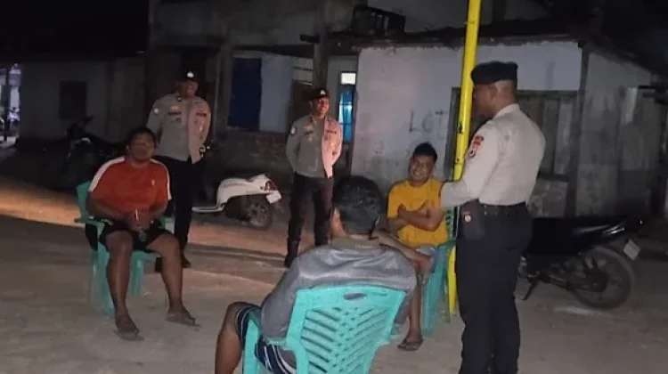 Polsek Selaru Gelar Patroli KRYD di Malam Hari