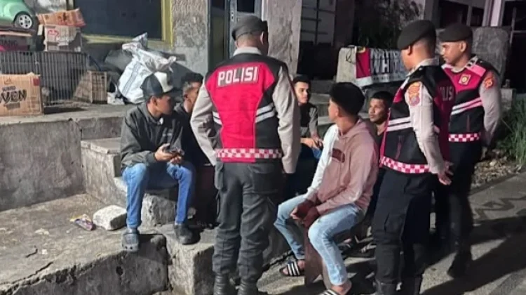 Sat Samapta Polres Kepulauan Tanimbar Jaga Kondusifitas Kamtibmas