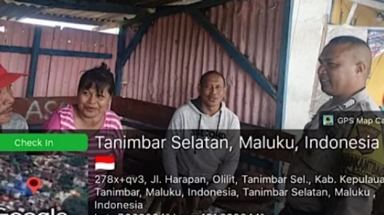 Bhabinkamtibmas Saumlaki Sambangi Warga Binaan