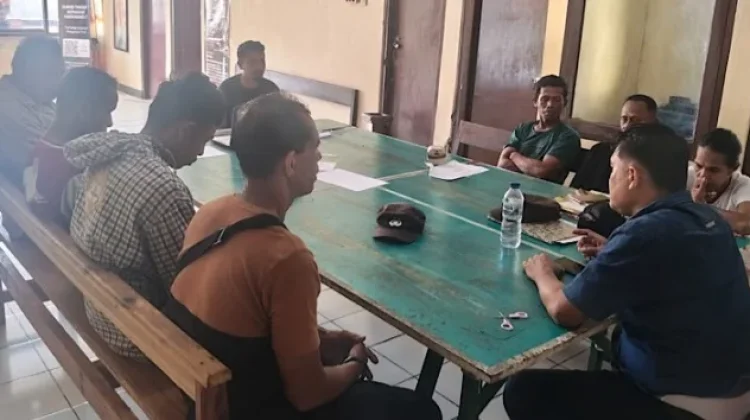 Polsek Tanut Berhasil Memediasi kasus pengancaman dan pengrusakan