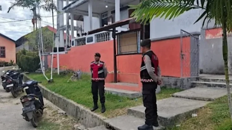 Sat Samapta Polres Tanimbar Amankan Ibadah Minggu