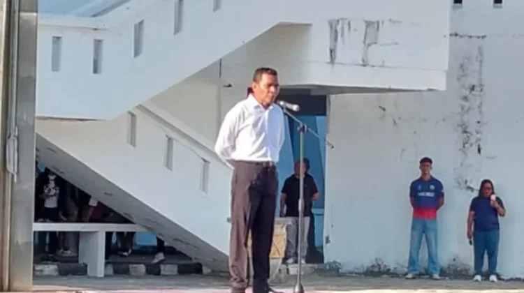Sekda Tanimbar Pimpin Apel Gabungan ASN Buka Seleksi Kepsek Tanimbar 2026