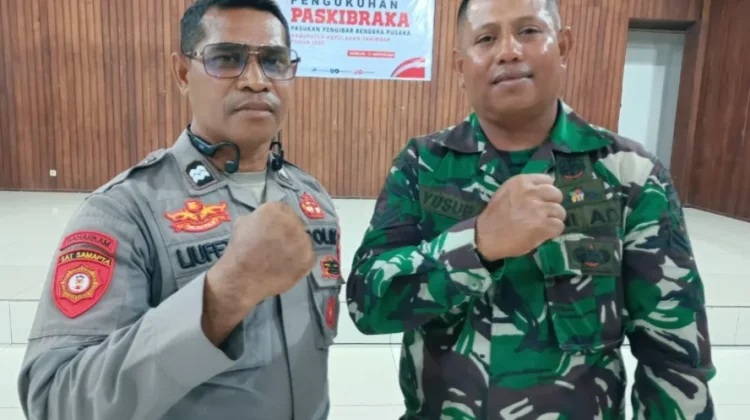 41 Anggota Paskibraka Kepulauan Tanimbar Dikukuhkan, Siap Kibarkan Merah Putih