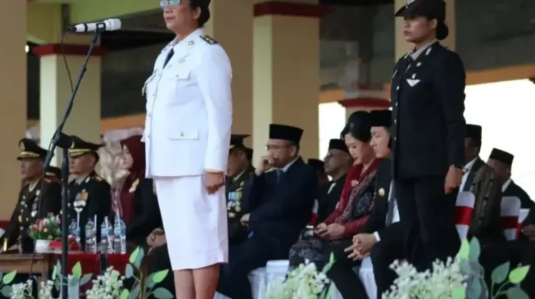Sang Merah Putih Sukses Diturunkan dengan Khidmat di Bumi Duan Lolat