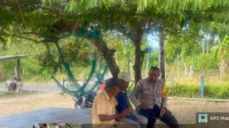 Bhabinkamtibmas Olilit Raya 1 Sambangi Warga Binaan