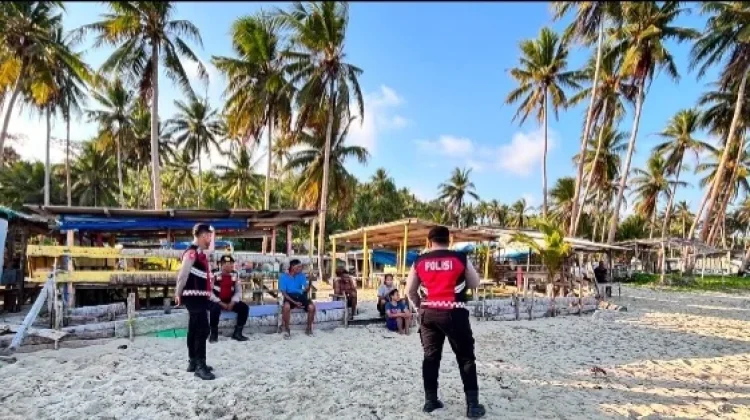 Sat Samapta Polres Kepulauan Tanimbar Amankan Objek Wisata
