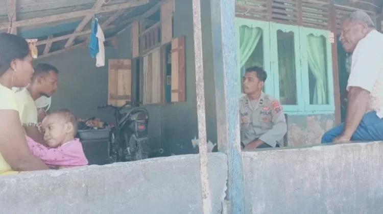 Polsek Fordata Jaga Situasi Kamtibmas Tetap Kondusif