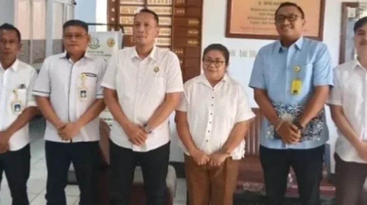 Kantah Kepulauan Tanimbar Silaturahmi ke Kejari