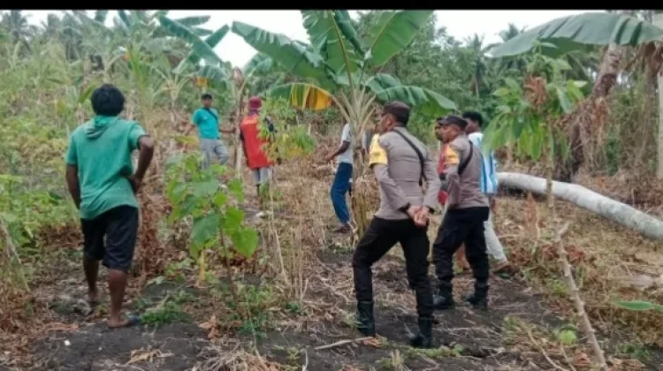 Kapolsek Nirunmas Pimpin Mediasi Sengketa Lahan Antar Desa