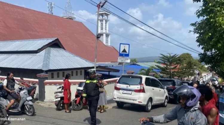 Sat Lantas Polres Kepulauan Tanimbar Intensifkan Gatur Lalin