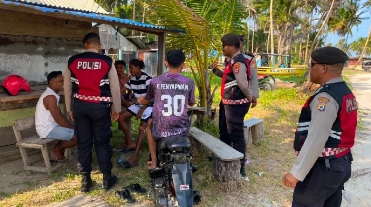 Polres Kepulauan Tanimbar Amankan Destinasi Wisata Pantai