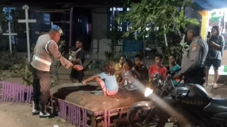 Polsek Wermaktian Intensifkan Patroli Dialogis Malam Hari