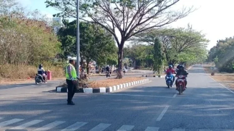 Sat Lantas Polres Kepulauan Tanimbar Intensifkan Pengaturan