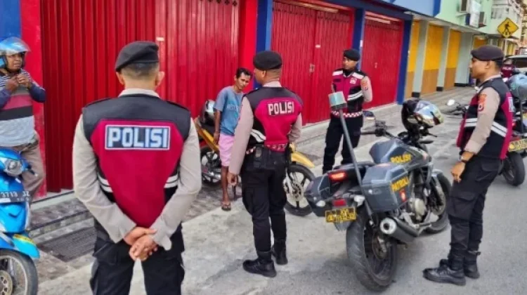 Sat Samapta Polres Kepulauan Tanimbar Optimalkan Patroli Dialogis
