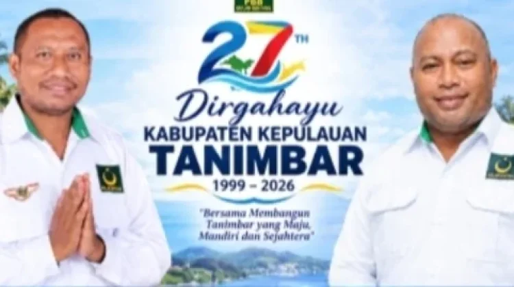 DPC PBB Ucapkan HUT ke-27 Kabupaten Kepulauan Tanimbar