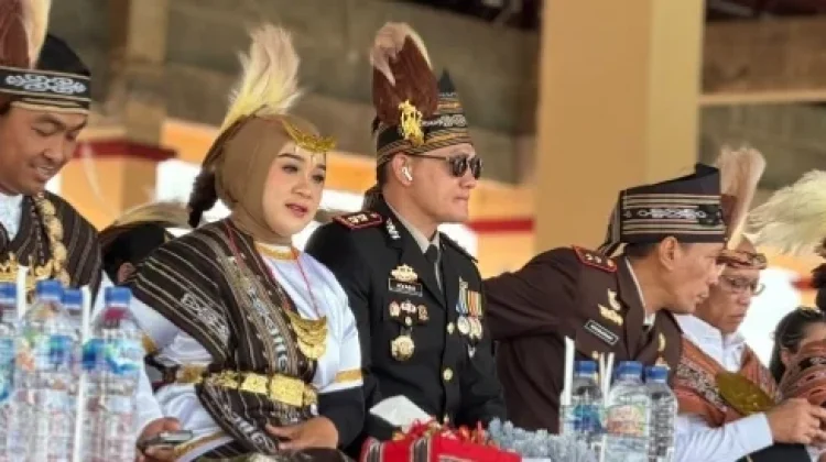 Kapolres Tanimbar Hadiri Upacara Peringatan HUT Kabupaten ke-27