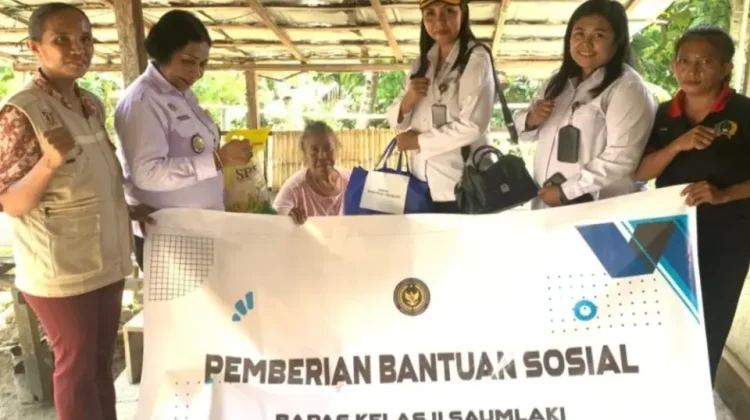 Bansos Bapas Saumlaki Sentuh Warga Lorulun